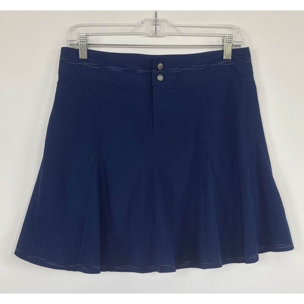 Title Nine Mad Dash Skort Womens Size 4 Navy Blue Athletic Hiking Golf Skirt